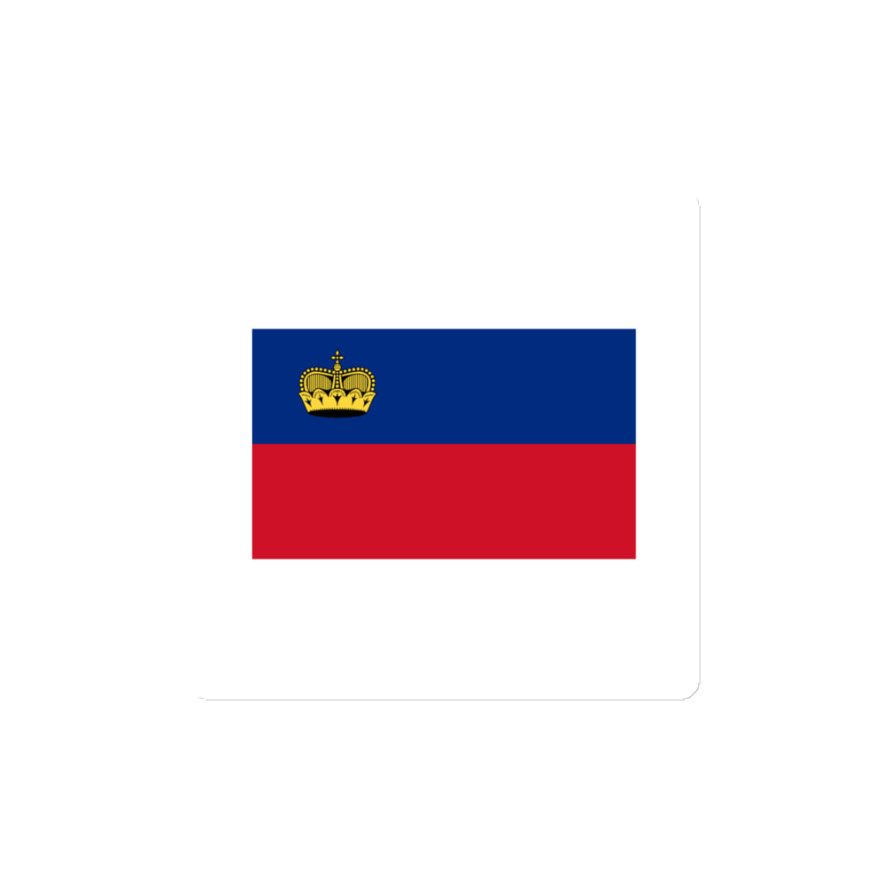 National Flag Magnets - Collection 1 Liechtenstein magnet-4x4
