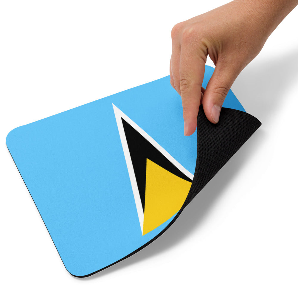 National Flag Mouse Pads - Collection 1 St. Lucia mouse-pad