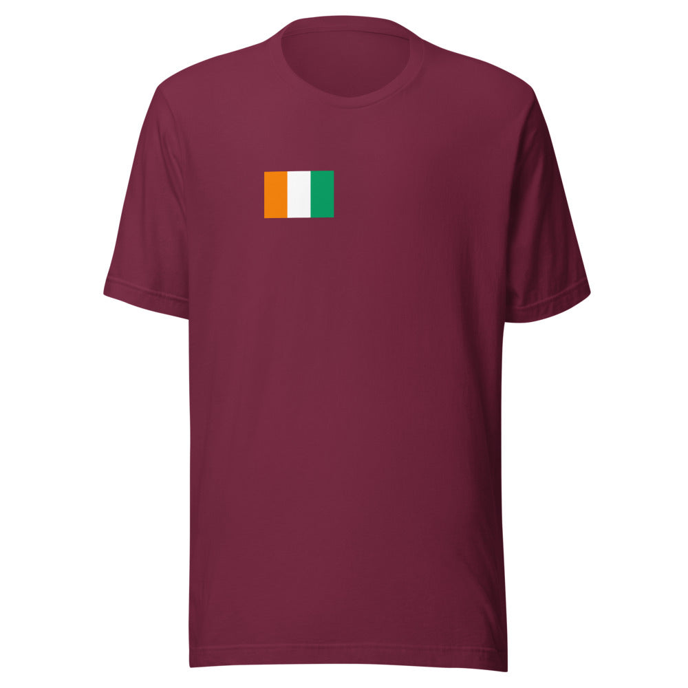 National Flag Shirts - Collection 39 Côte d'Ivoire mshirt-m