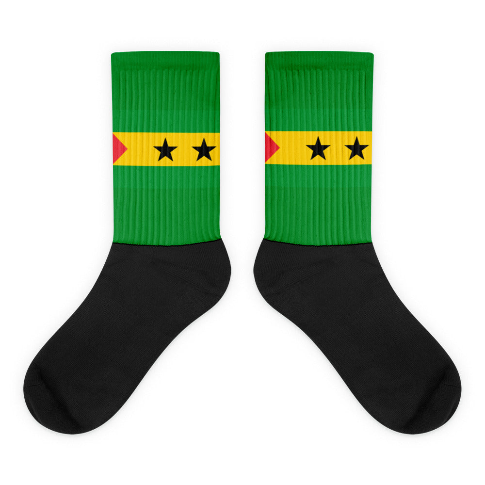 National Flag Socks - Collection 5 Sao Tome & Principe socks-m
