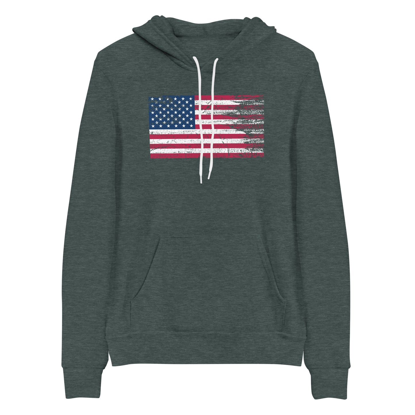 Vintage American Flag Hoodie