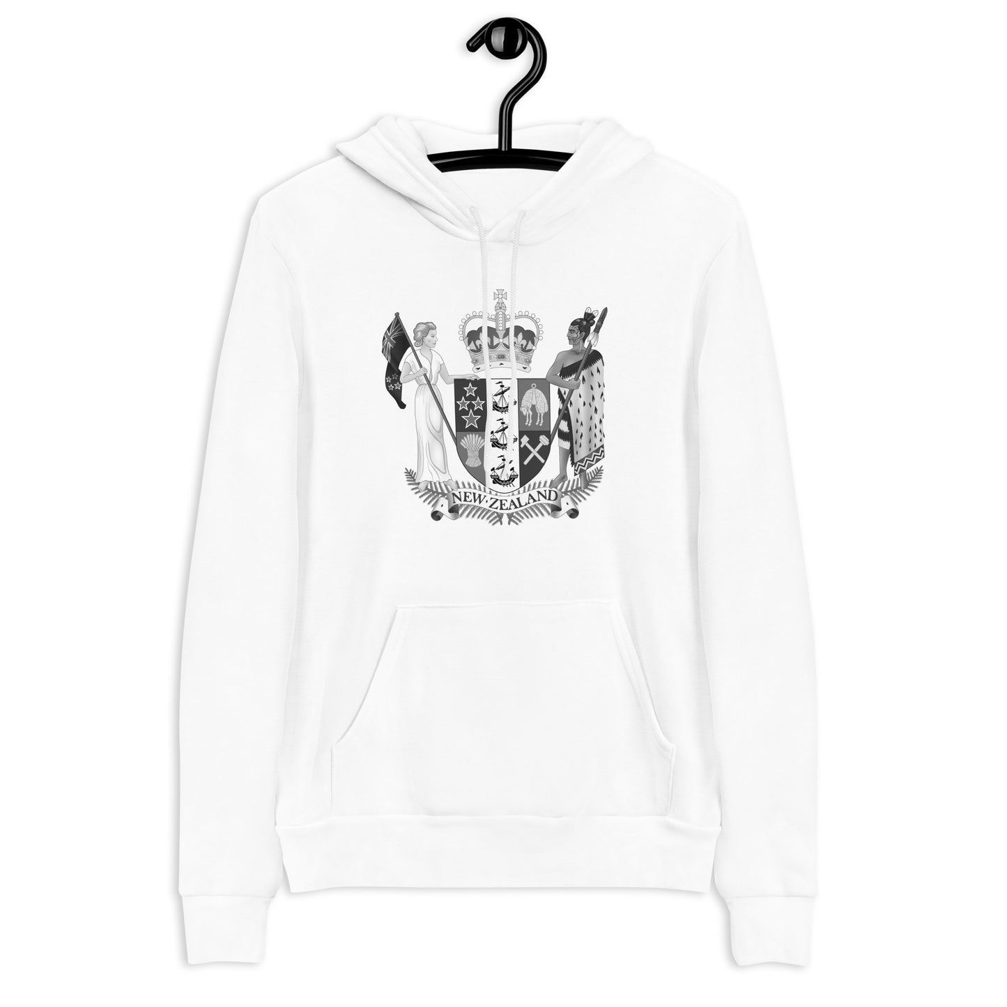 Elegant NZ Crest Unisex hoodie