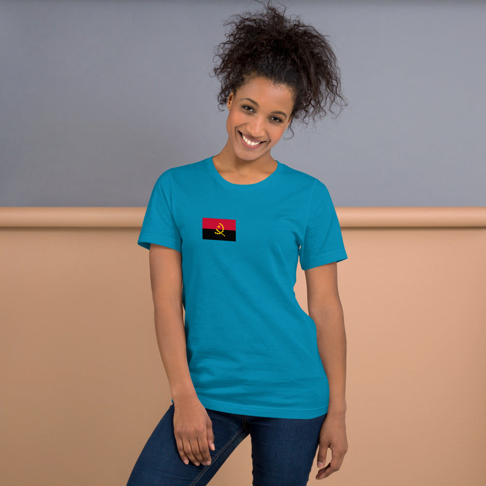 National Flag Shirts - Collection 2 Angola ashirt-m