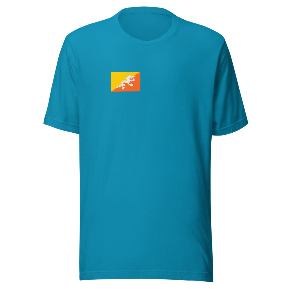National Flag Shirts - Collection 5 Bhutan ashirt-s