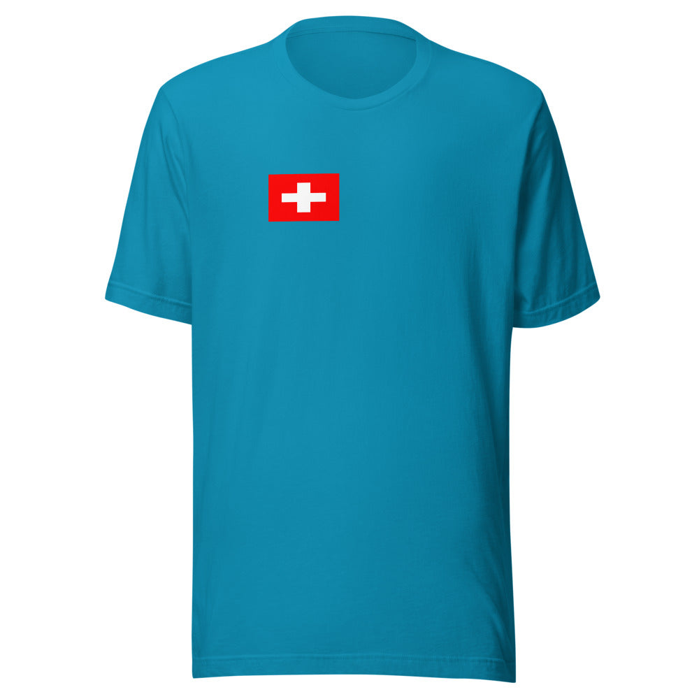 National Flag Shirts - Collection 7 Switzerland ashirt-m