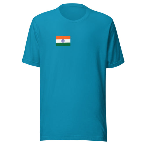 National Flag Shirts - Collection 16 India / S / Aqua
