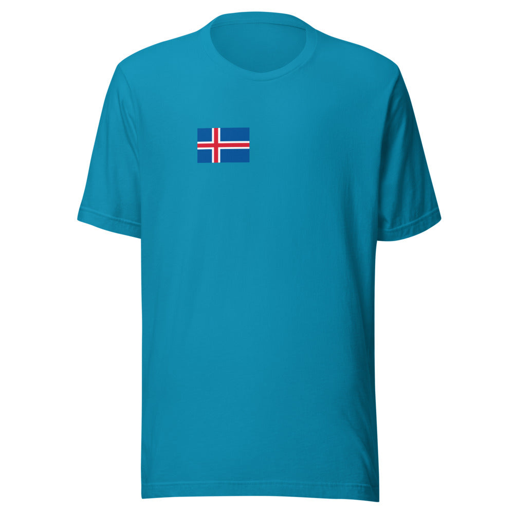 National Flag Shirts - Collection 16 Iceland ashirt-s