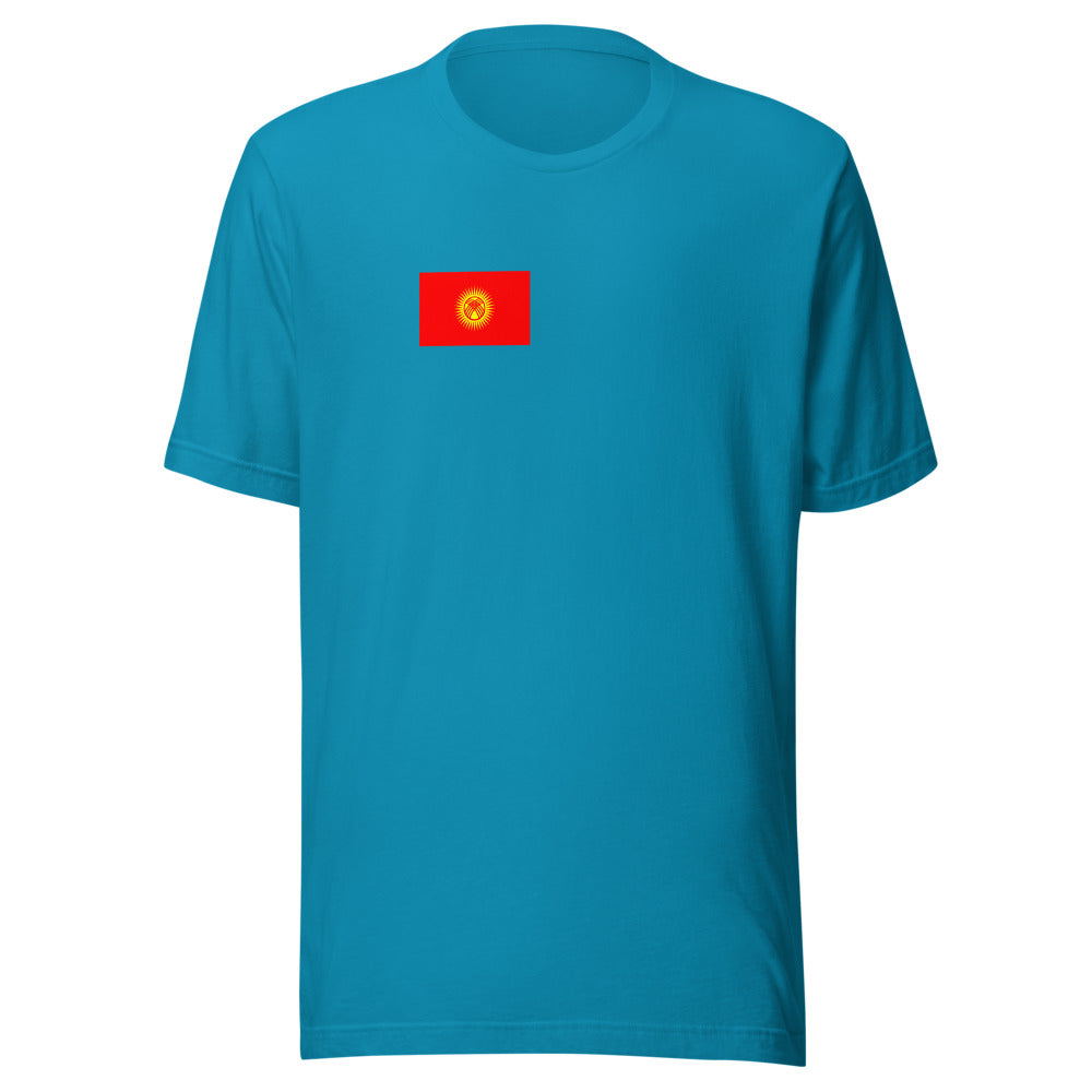 National Flag Shirts - Collection 18 Kyrgyzstan ashirt-s
