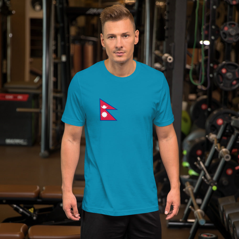 National Flag Shirts - Collection 26 Nepal ashirt-m