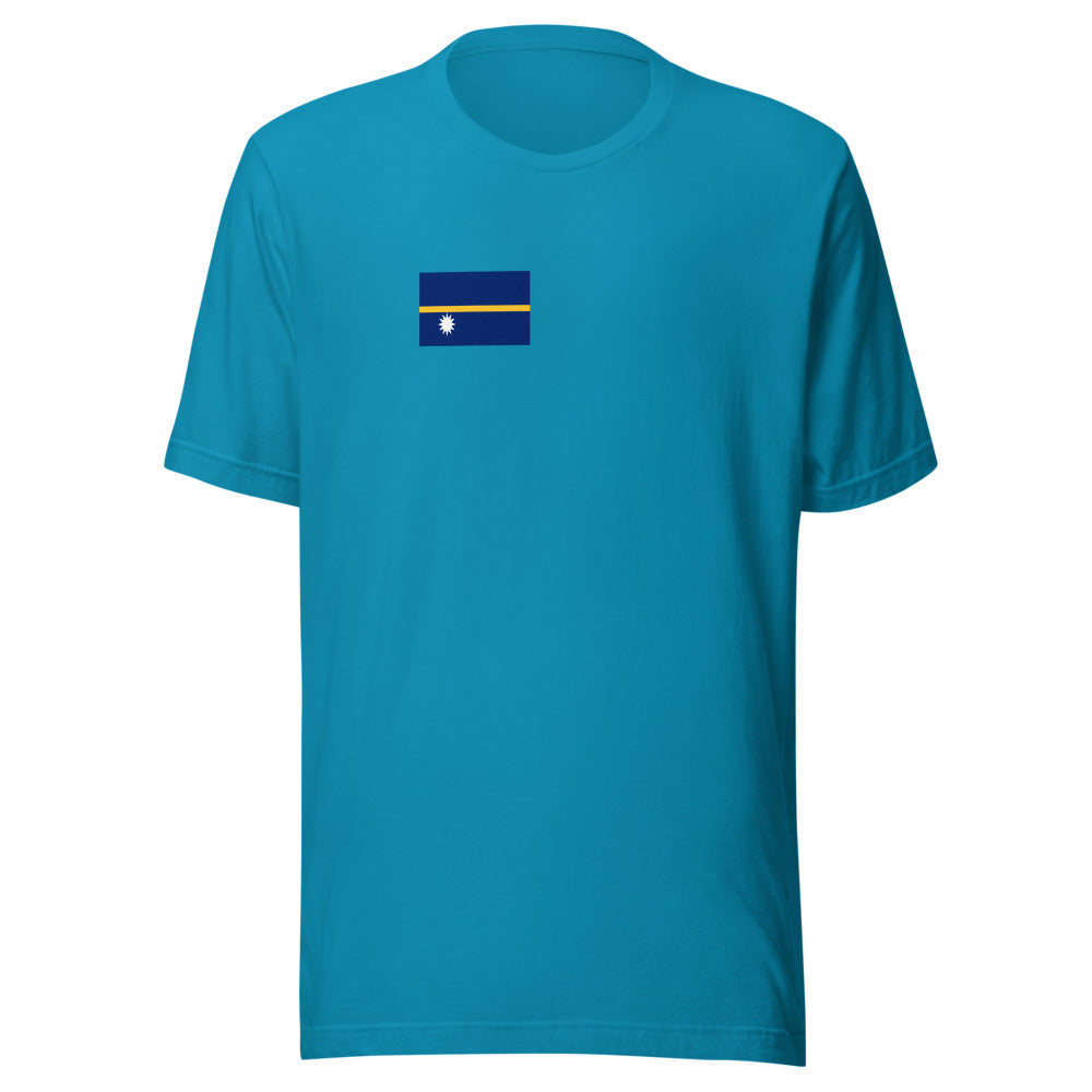 National Flag Shirts - Collection 27 Nauru ashirt-s