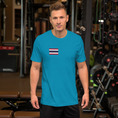 National Flag Shirts - Collection 34 Thailand / S / Aqua