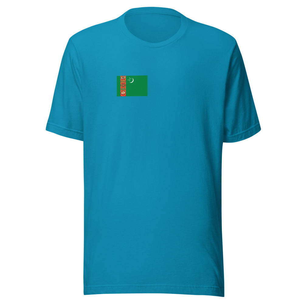 National Flag Shirts - Collection 35 Turkmenistan ashirt-s