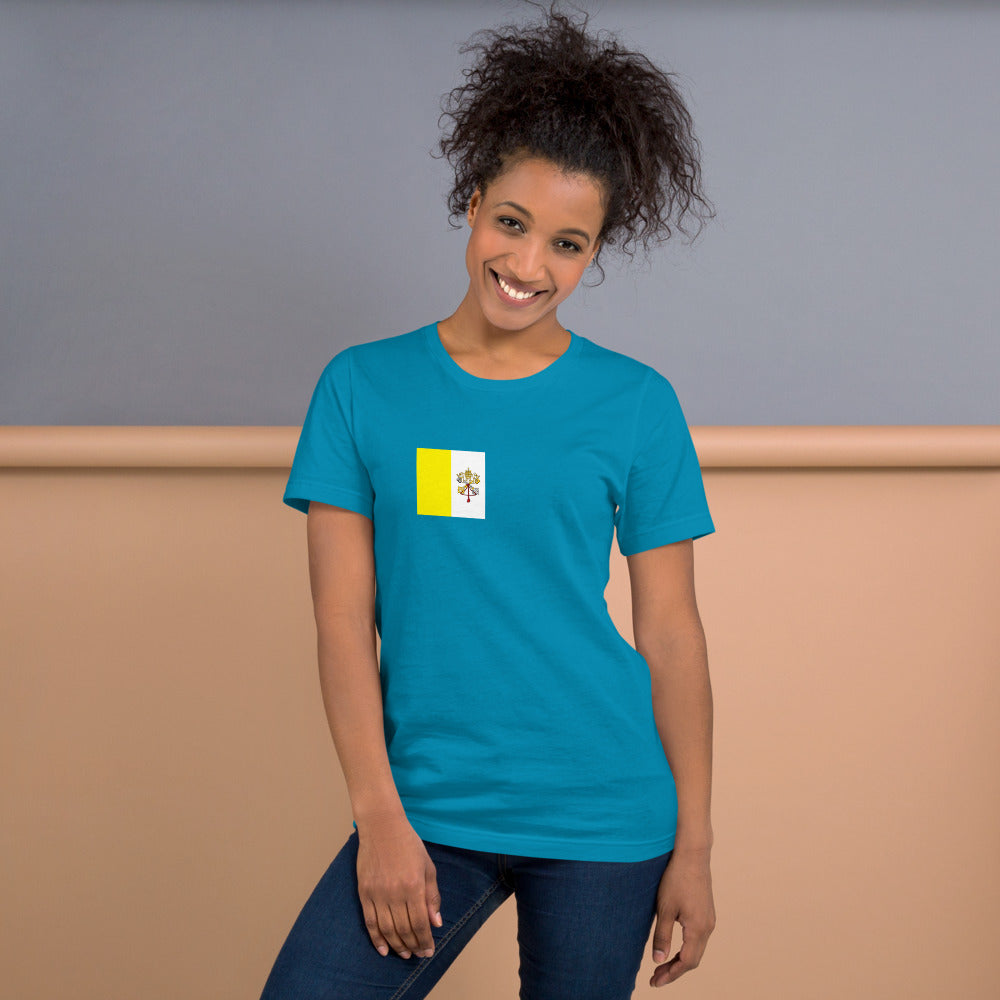 National Flag Shirts - Collection 37 Vatican City ashirt-m