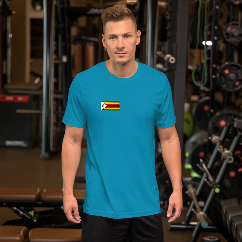 National Flag Shirts - Collection 39 Zimbabwe ashirt-m