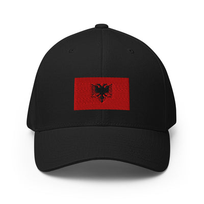 National Flag Caps - Collection 1 Albania / S/M / White