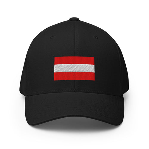 National Flag Caps - Collection 1 Austria / S/M / Black