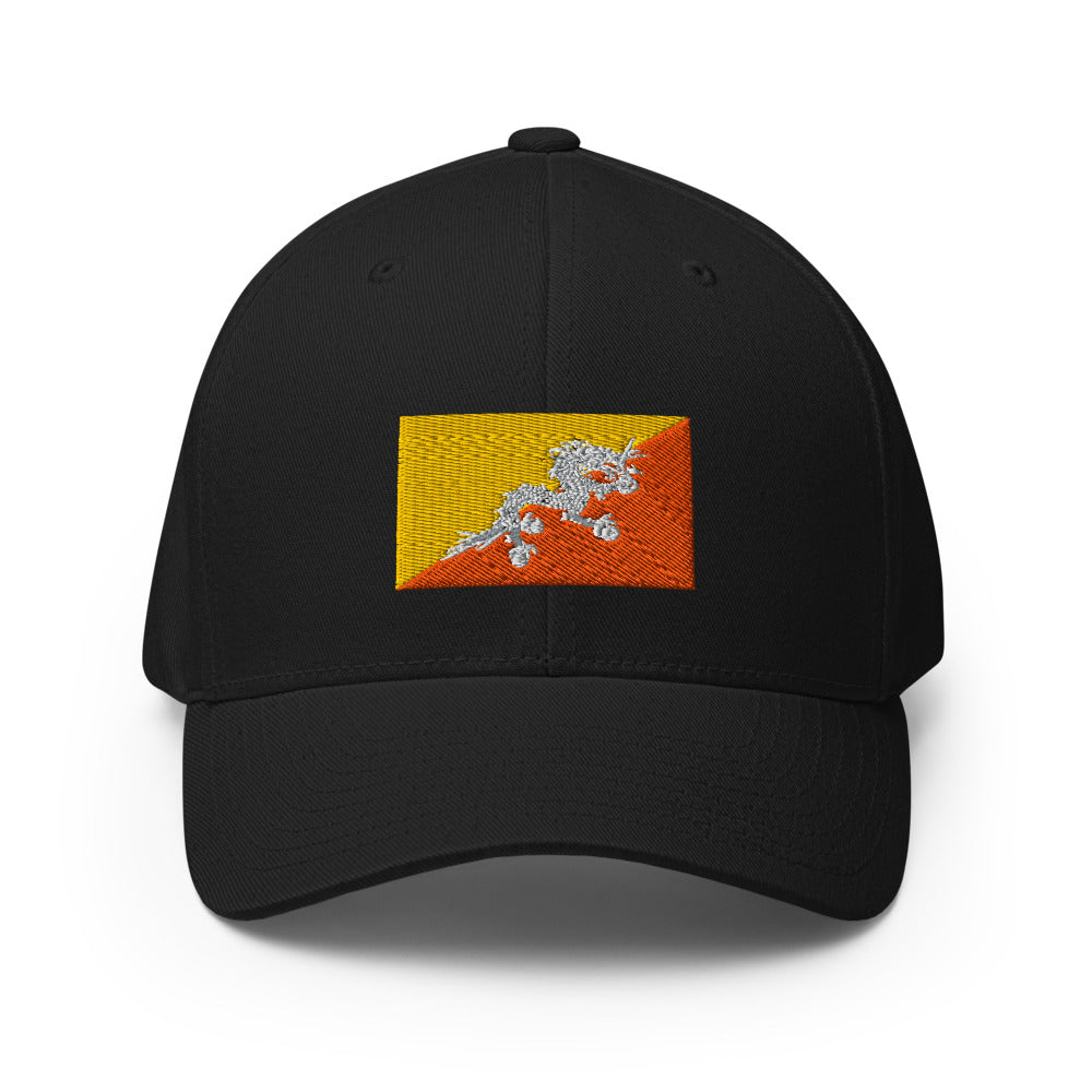 National Flag Caps - Collection 1 Bhutan bcap