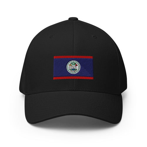 National Flag Caps - Collection 2 Belize / L/XL / White