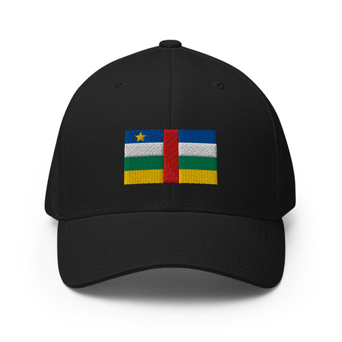 National Flag Caps - Collection 2 Central African Republic / L/XL / White