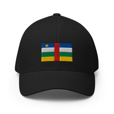 National Flag Caps - Collection 2 Central African Republic / S/M / Black