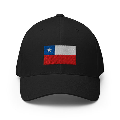 National Flag Caps - Collection 2 Chile / S/M / Black