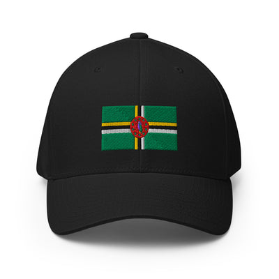 National Flag Caps - Collection 2 Dominica / S/M / Black