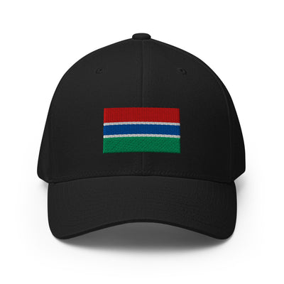 National Flag Caps - Collection 3 Gambia / S/M / Black