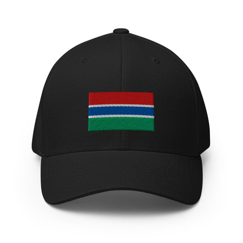 National Flag Caps - Collection 3 Gambia / S/M / Black