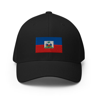 National Flag Caps - Collection 3 Haiti / S/M / Black