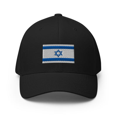 National Flag Caps - Collection 4 Israel / S/M / Black