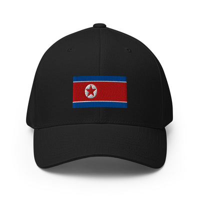 National Flag Caps - Collection 4 North Korea / S/M / Black