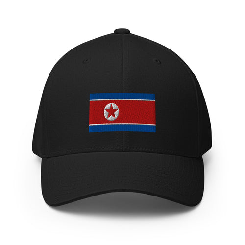 National Flag Caps - Collection 4 North Korea / S/M / Black