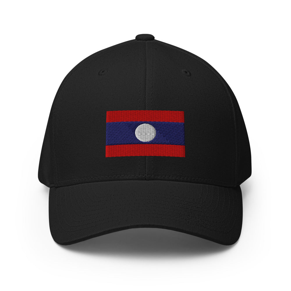 National Flag Caps - Collection 4 Laos bcap