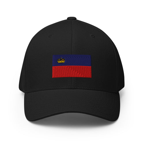National Flag Caps - Collection 4 Liechtenstein / S/M / Black