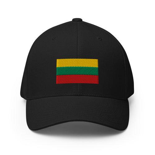 National Flag Caps - Collection 5 Lithuania / S/M / Black