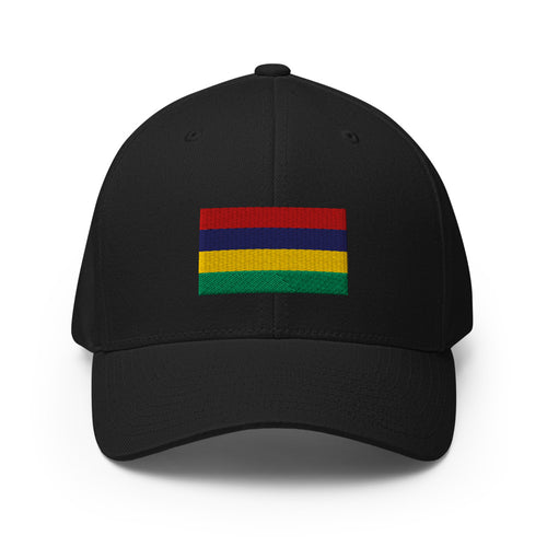 National Flag Caps - Collection 5 Mauritius / L/XL / White