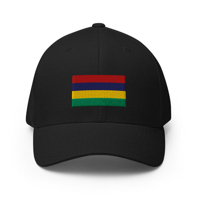 National Flag Caps - Collection 5 Mauritius / S/M / Black