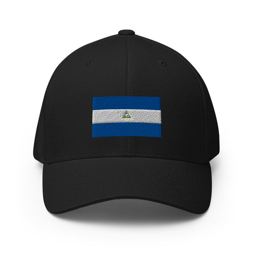 National Flag Caps - Collection 6 Nicaragua / S/M / Black