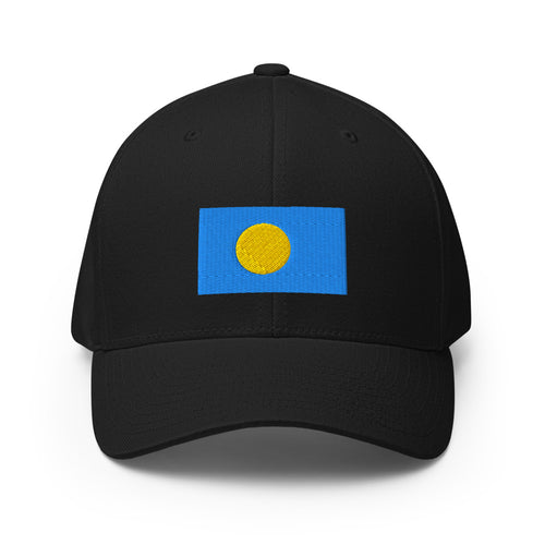 National Flag Caps - Collection 6 Palau / S/M / Black