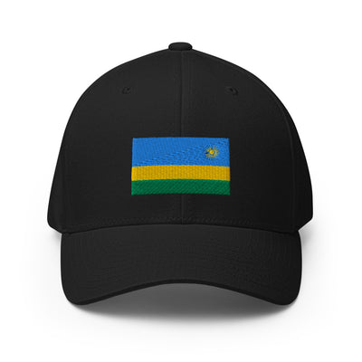 National Flag Caps - Collection 6 Rwanda / S/M / White