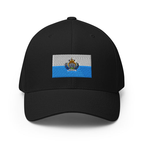 National Flag Caps - Collection 7 San Marino / L/XL / White