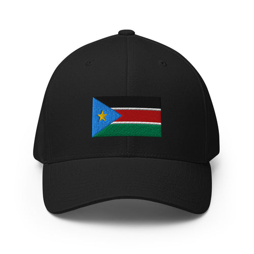 National Flag Caps - Collection 7 South Sudan / L/XL / White