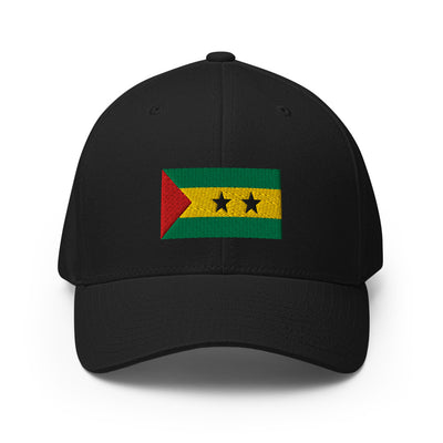 National Flag Caps - Collection 7 Sao Tome and Principe / S/M / White