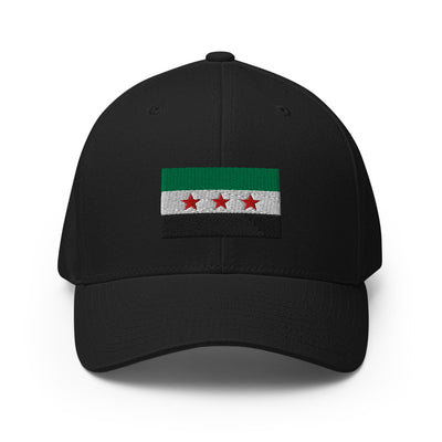 National Flag Caps - Collection 7 Syria / S/M / White