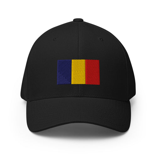 National Flag Caps - Collection 7 Chad / L/XL / White