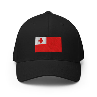 National Flag Caps - Collection 7 Tonga / S/M / Black