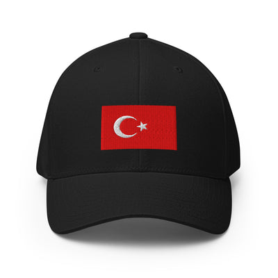 National Flag Caps - Collection 7 Turkey / S/M / Black