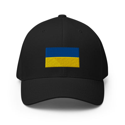 National Flag Caps - Collection 8 Ukraine / S/M / White