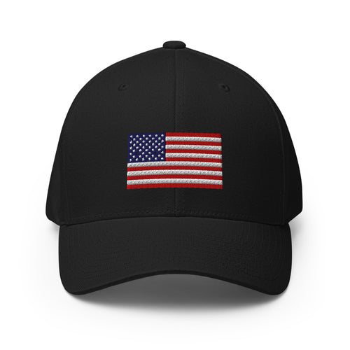 National Flag Caps - Collection 8 United States / S/M / Black