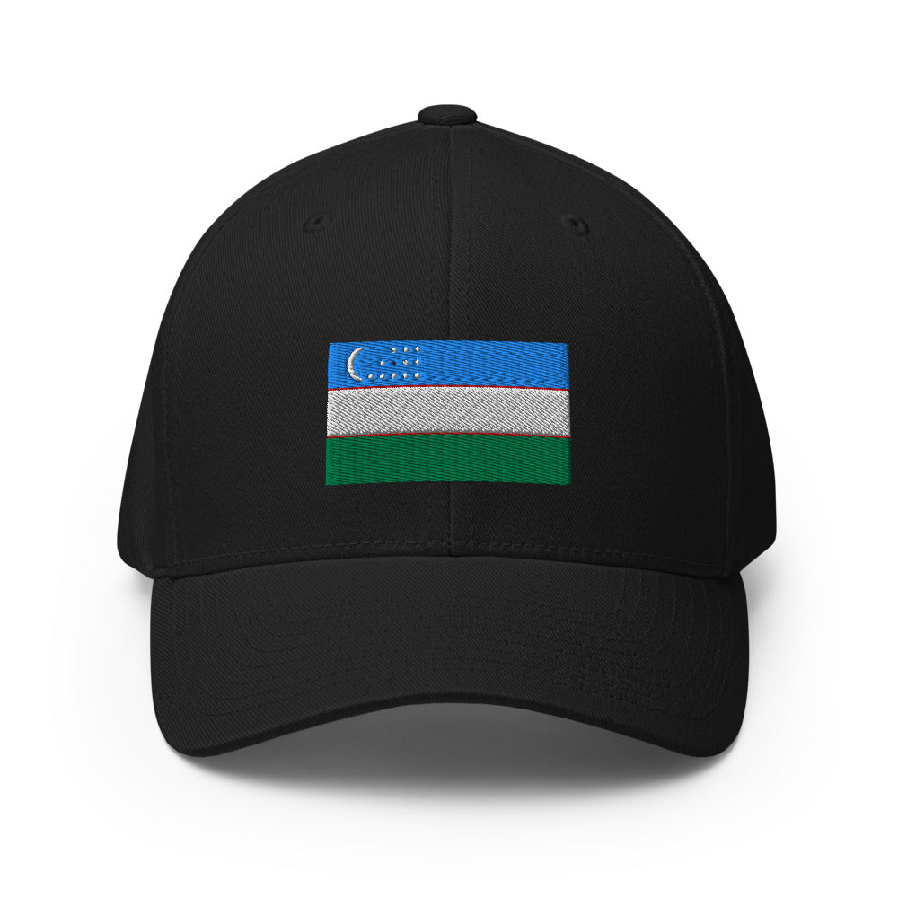 National Flag Caps - Collection 8 Uzbekistan bcap